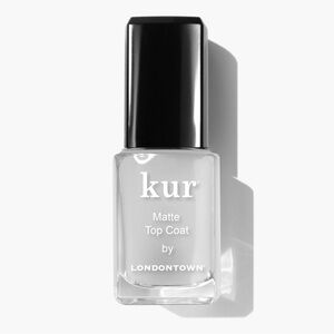 Londontown Kur Matte Top Coat 
from glossy to matte in a flash